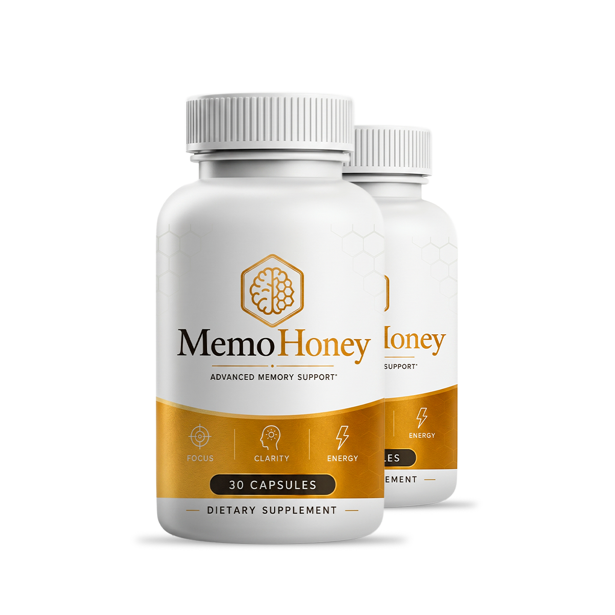 MemoHoney brain circulation capsules two-bottle pack