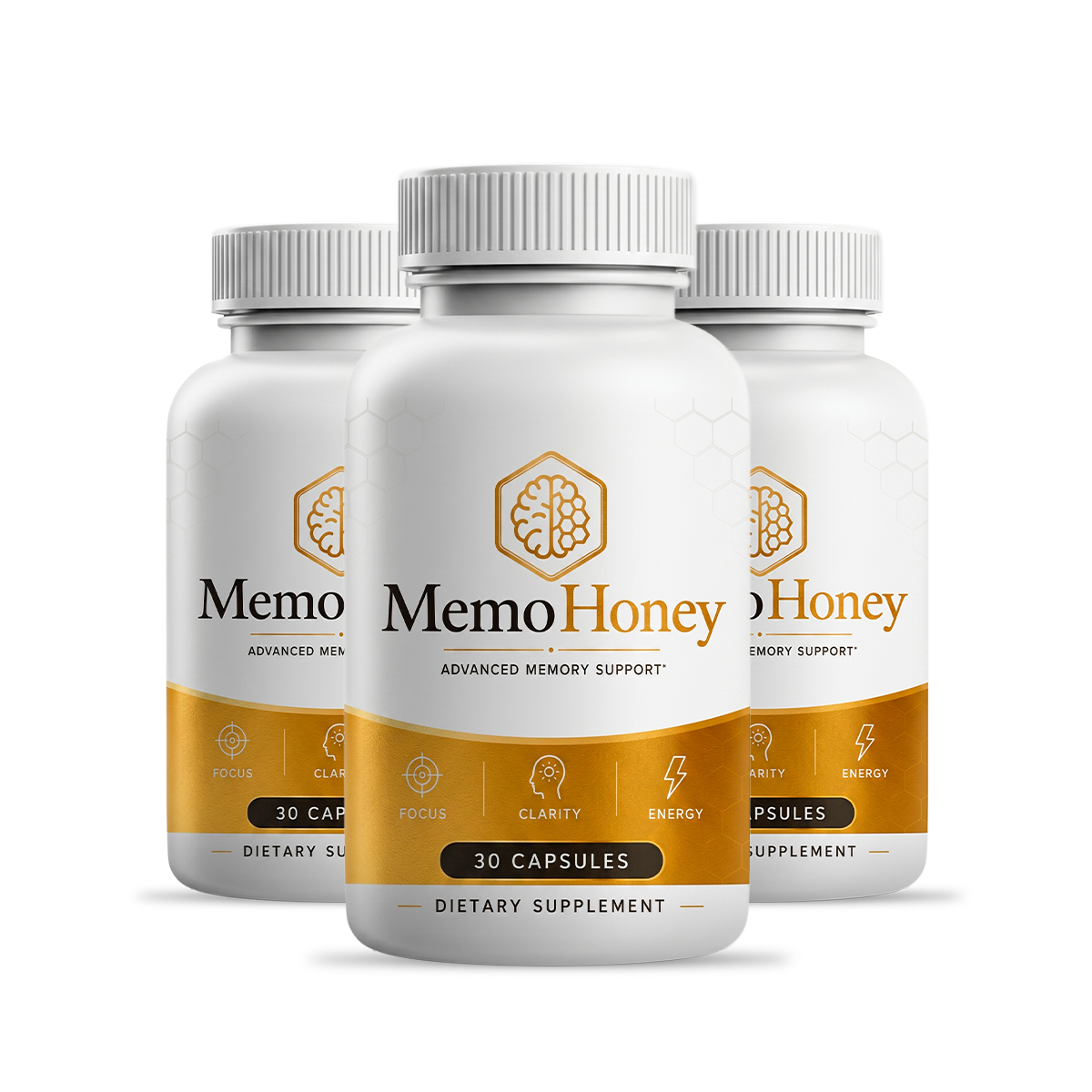 MemoHoney brain circulation capsules three-bottle pack